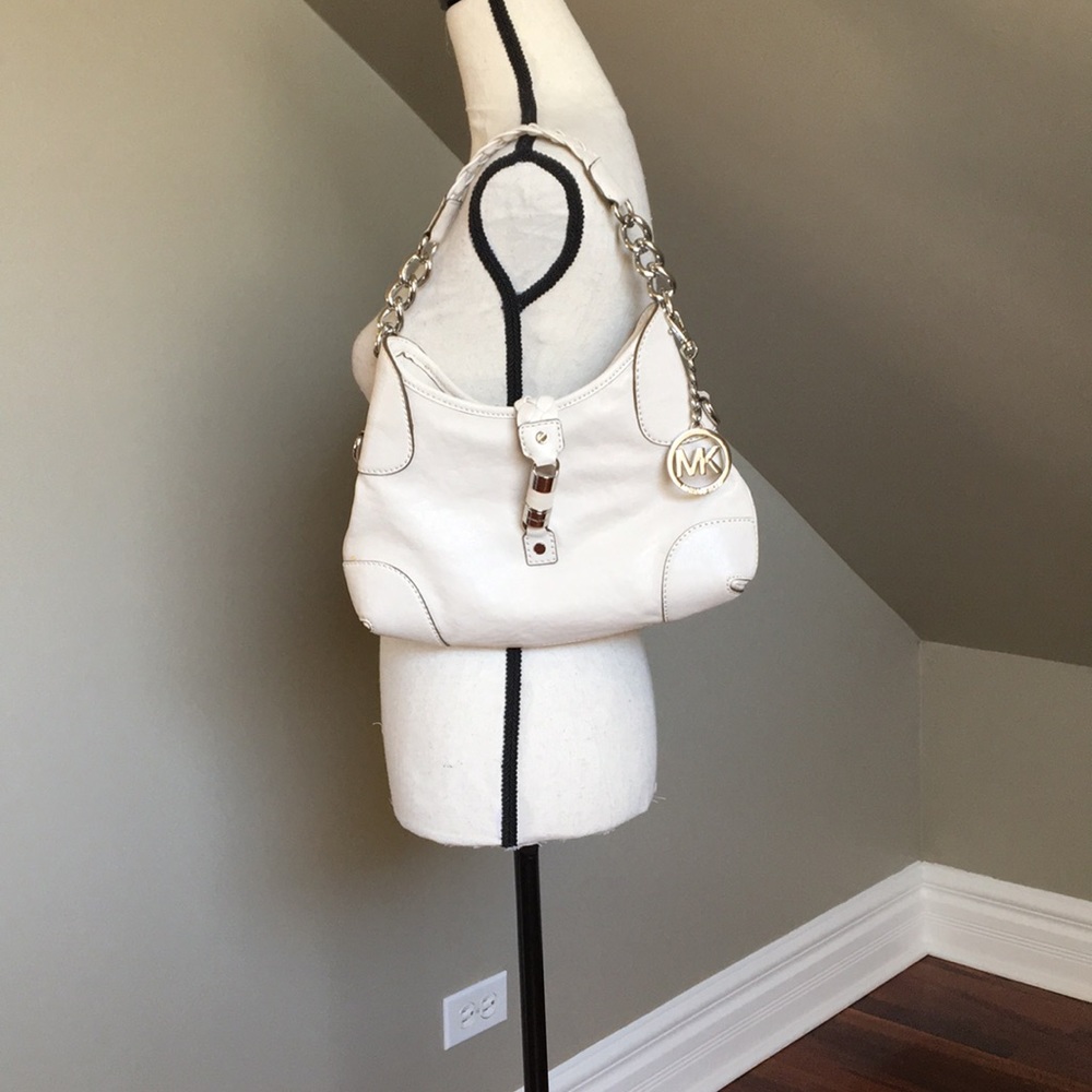 Authentic Cream Michael Kors Bag